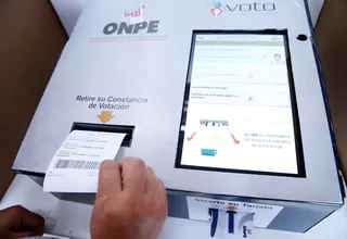 ONPE: 5 distritos más tendrán voto electrónico en las próximas elecciones 