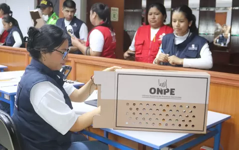 ONPE: actas electorales son procesadas y contabilizadas a medida que llegan