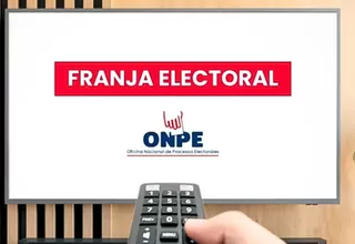 ONPE aprueba Plan de medios de la franja electoral 2026