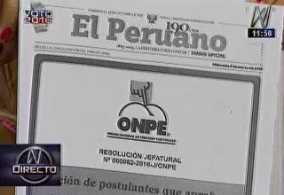 ONPE: diario confunde el símbolo institucional con irreverente caricatura 