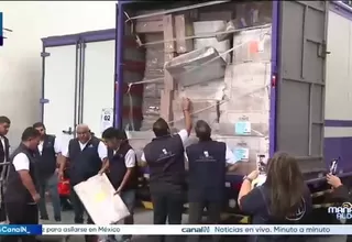 ONPE entrega material electoral a Cancillería para elecciones en el extranjero