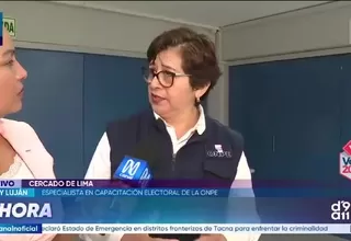 ONPE detalla cómo será el proceso de votación este domingo 12 de abril en todo el Perú