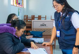 ONPE abre trámite de excusas para miembros de mesa y valida dispensas de la primera vuelta