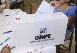 ONPE remite confirmación vía correo electrónico sobre local de votación