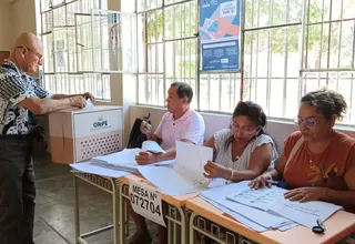ONPE inició pago de S/ 165 a miembros de mesa por elecciones
