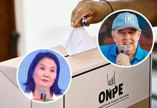 ONPE: Keiko Fujimori y López Aliaga lideran actas al 61.461 %