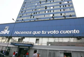 ONPE pide al Congreso continuar con reforma electoral