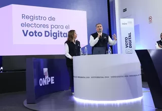 ONPE presenta piloto del voto digital con casi 10 mil ciudadanos