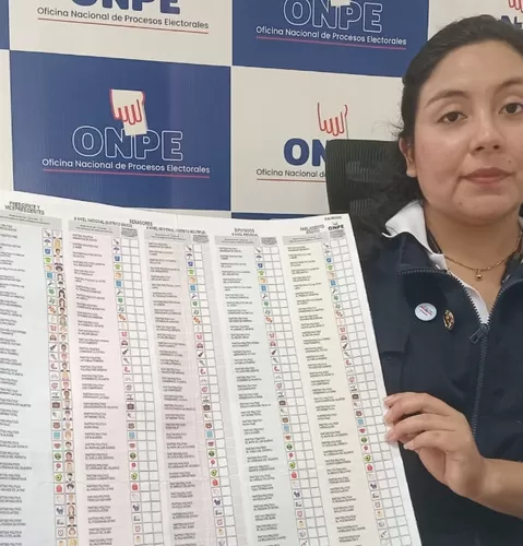 ONPE realizó el sorteo para la ubicación de los partidos en la cédula de sufragio 