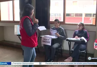 ONPE: resultados de elecciones se publicarán progresivamente