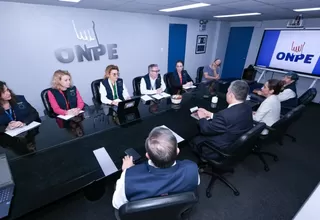 ONPE se reunió con Misión de Observación de la Unión Europea