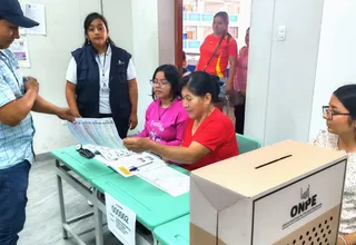 ONPE: solo 37.8% de miembros de mesa fue capacitado