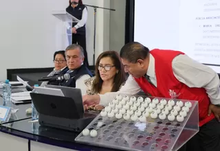 ONPE realizó sorteo para ubicación de partidos en cédula de sufragio de ERM