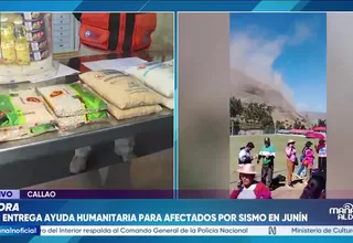ONU entrega ayuda humanitaria para afectados por sismos en Junín