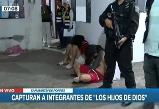 Operativo contra la trata de personas: Capturan a integrantes de “Los Hijos de Dios”