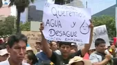 Organizaciones sociales piden a la ministra de Vivienda obras de agua y desagüe  - Noticias de miguel-perez-arroyo