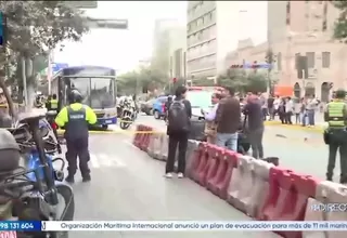 Orientadora de ATU murió tras ser atropellada por bus del Corredor Azul 