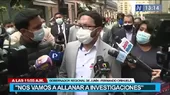 Gobernador de Junín sobre irregular resguardo a Cerrón: Nos vamos a allanar a las investigaciones - Noticias de fernando-rospigliosi