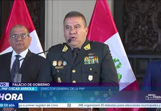 Óscar Arriola renuncia a la comandancia general de la PNP