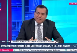 Óscar Chávez: bloqueos ponen en riesgo S/ 622 millones diarios