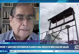 Óscar Ugarte: “Las propuestas de salud de ambos candidatos son insuficientes”