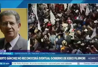 Óscar Urviola critica postura de Roberto Sánchez sobre elecciones: "Es lamentable"