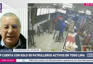 Óscar Valdés: Estado de emergencia deben dejar de ser medidas simbólicas