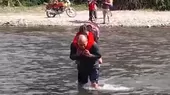 Oxapampa: estudiantes cruzan río para llegar a su colegio - Noticias de boy-scouts