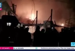 Oxapampa: Incendio consume viviendas en Ciudad Constitución