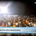 Oxapampa: Realizan masiva fiesta pese a pandemia 
