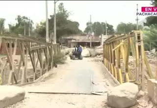 Pachacamac: Puente Tamboinga se encuentra en estado crítico