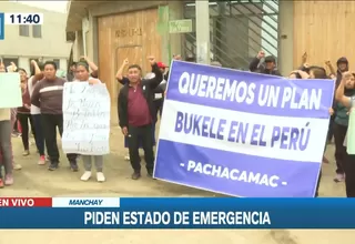 Pachacamac: Vecinos de Manchay piden estado de emergencia en el distrito