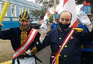 Pacientes de Larco Herrera participaron en desfile por Fiestas Patrias