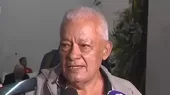 Padre de bombero fallecido llegó a Lima - Noticias de padre