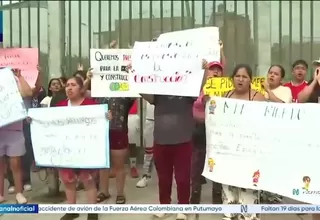 Padres exigen construcción de colegio en Santa Anita