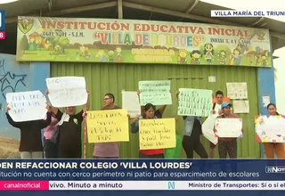 Padres piden refaccionar colegio a poco del año escolar