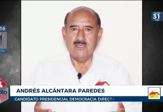 Palabra de Candidato: Alcántara expresa su postura sobre la interrupción voluntaria del embarazo 