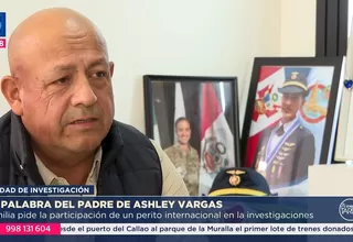 La palabra del padre de Ashley Vargas