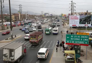 Panamericana Norte: Sedapal realiza trabajos de reparación de tuberías