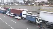 Panamericana Sur: Accidente de tránsito ocasiona congestión vehicular  - Noticias de municipalidad-surco