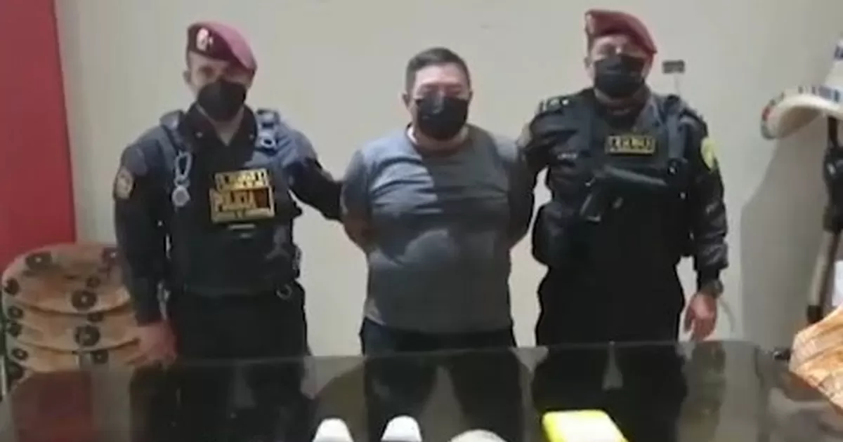 Panamericana Sur: capturan a hombre que transportaba droga