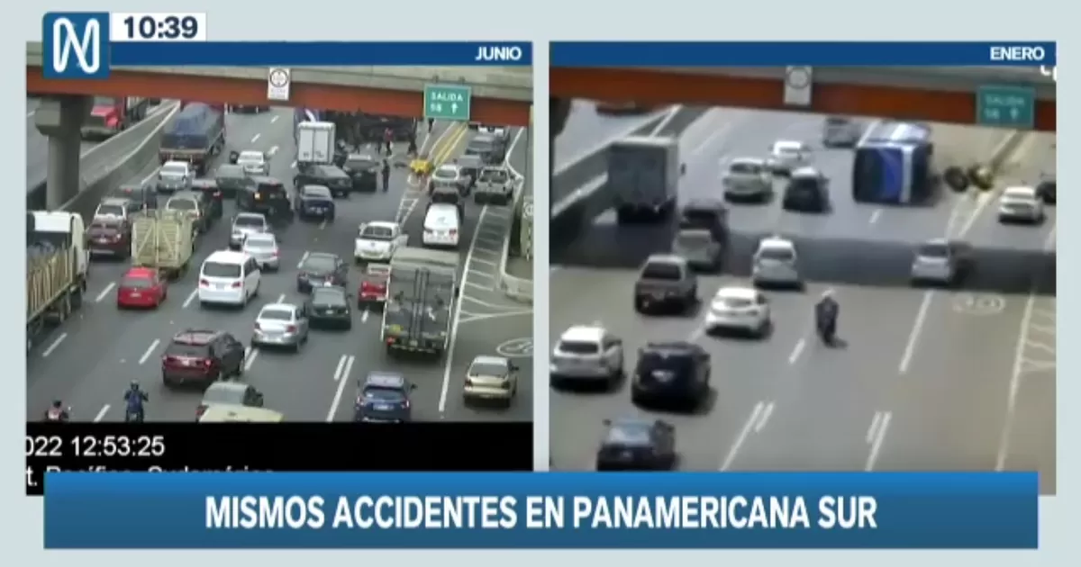 Panamericana Sur: Lugar donde bus se volcó fue lugar de otro accidente similar