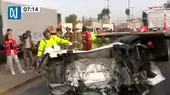 Panamericana Sur: Rescatan a hombre atrapado en accidente - Noticias de auto