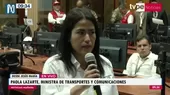 Paola Lazarte: Se está dando el tránsito de manera regular - Noticias de paola-lazarte