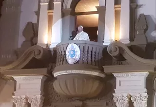 Papa Francisco dedicó especial saludo a los pobladores de Manchay