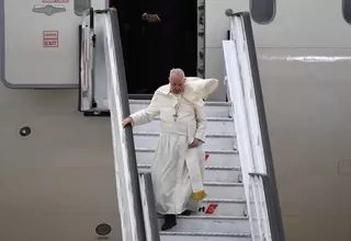 Papa Francisco llegó a Chile para tres días de visita