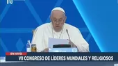 Papa Francisco participa en congreso de líderes mundiales y religiosos - Noticias de francisco-petrozzi