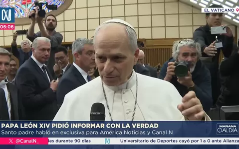 Papa León XIV insta a los medios peruanos a informar con verdad y justicia