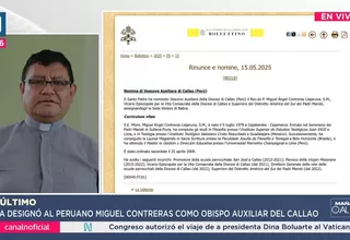 Papa León XIV nombra a peruano como obispo auxiliar en el Callao
