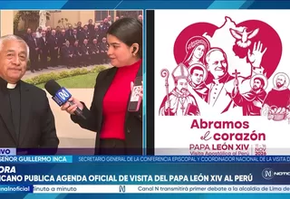 “Abramos el Corazón”: presentan logo oficial de la visita del papa León XIV al Perú